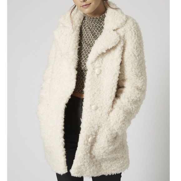 Topshop Jackets & Blazers - ❣️SALE❣️ Top Shop Teddy PeaCoat